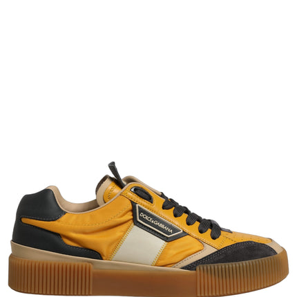 Dolce & Gabbana Multicolor MIAMI Low Top Men Sneakers Shoes