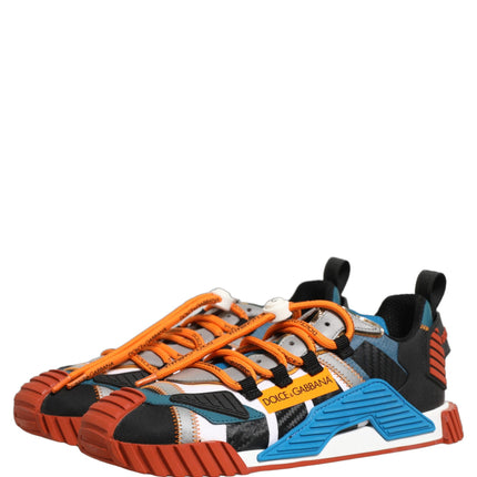 Dolce & Gabbana Multicolor Low Top NS1 Men Sneakers Shoes