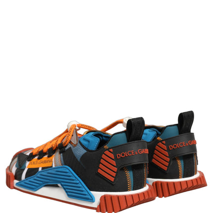 Dolce & Gabbana Multicolor Low Top NS1 Men Sneakers Shoes