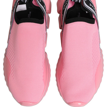 Dolce & Gabbana Pink Slip On Low Top Sorrento Sneakers Shoes