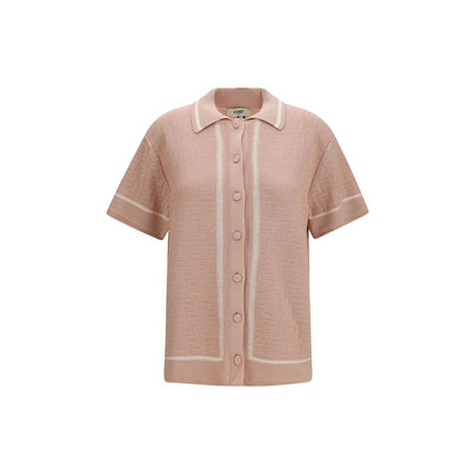 Fendi Multicolor Cotton Shortsleeve Shirt