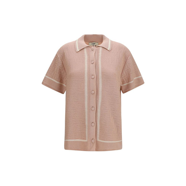 Fendi Multicolor Cotton Shortsleeve Shirt