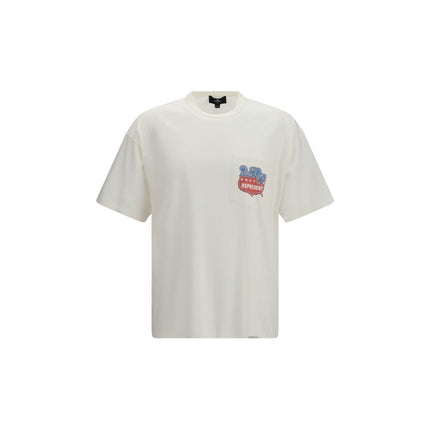 Represent White Cotton T-Shirt