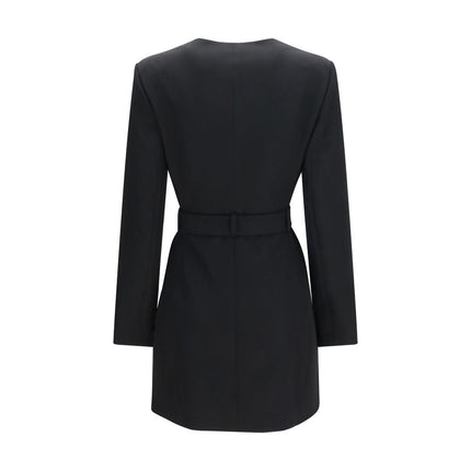 Balmain Black Wool Oves Aries Blazer