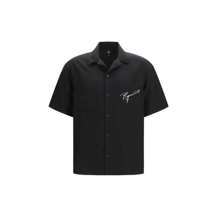 Represent Black Lyocell Pattern Shirt
