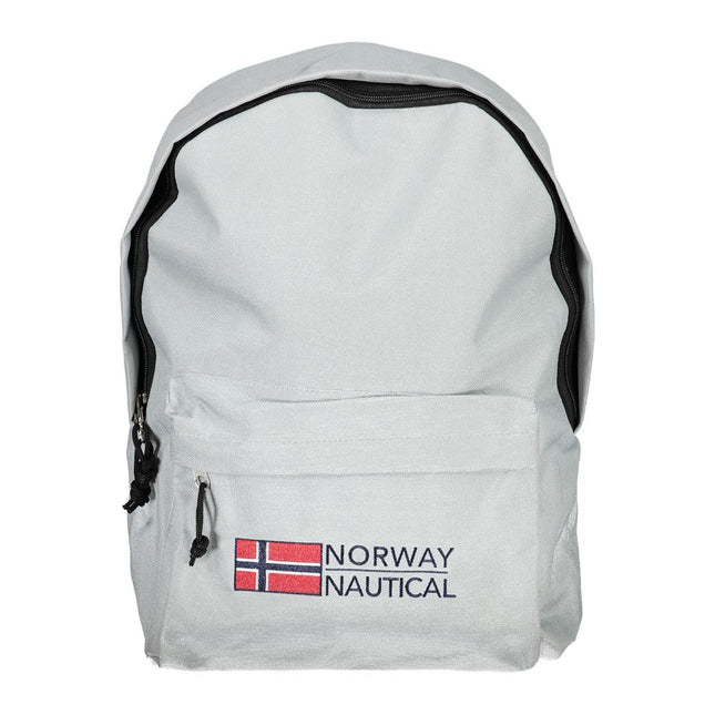Norway 1963 Gray Polyester Men Backpack