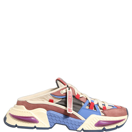 Dolce & Gabbana Multicolor Low Top Airmaster Sneakers Shoes
