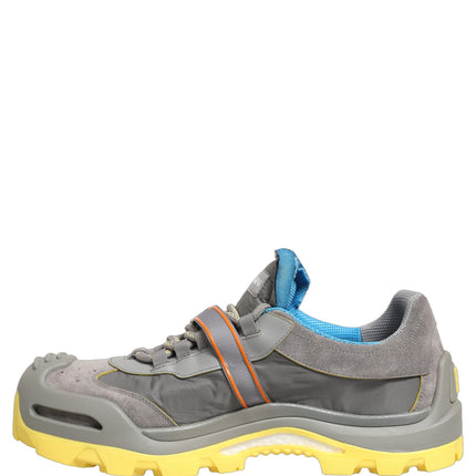 Dolce & Gabbana Gray Airmaster Panelled Low Top Men Sneakers Shoes