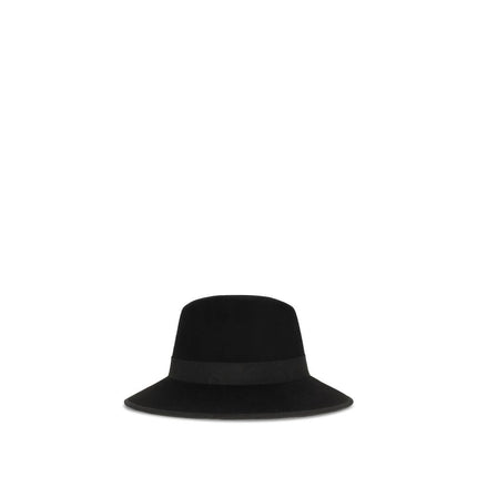 Valentino Garavani Black Cotton Fedora