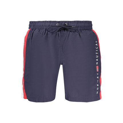 Norway 1963 Blue Polyamide Men's Swimwear
