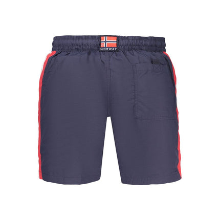 Norway 1963 Blue Polyamide Men's Swimwear