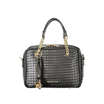 Mario Valentino Black Polyurethane Women's Bag