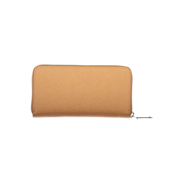 Mario Valentino Brown Polyurethane Women's Wallet Mario Valentino