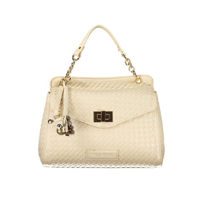 Mario Valentino Beige Polyurethane Women's Bag