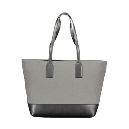 Mario Valentino Nero Poliuretano Women's Shoulder Bag