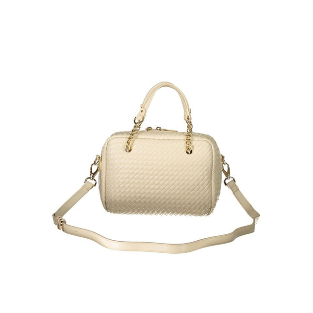 Mario Valentino Beige Polyurethane Womens Bag