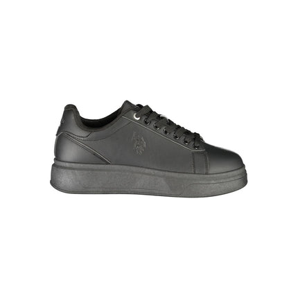U.S. POLO ASSN. Black Polyester Men's Sneaker