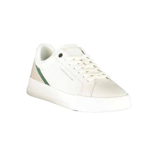 Tommy Hilfiger Bianco Polyurethane Uomo Sneaker