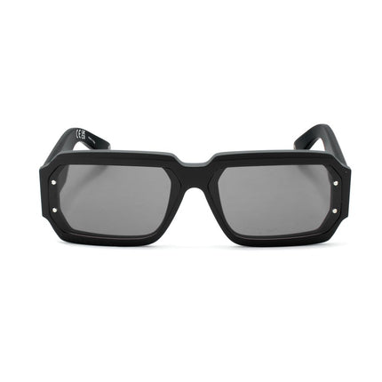 Philipp Plein Black Acetate Sunglasses