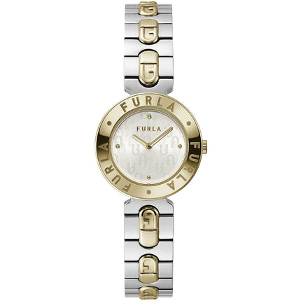 Furla Gray Stainless Steel Dress Watch