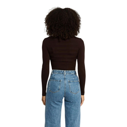 Morgan De Toi Brown Viscose Turtleneck