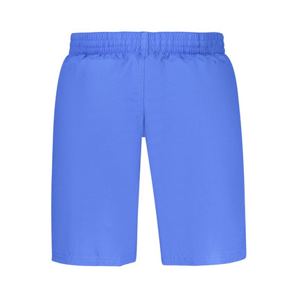 Nike Blue Polyester Men Swimwear