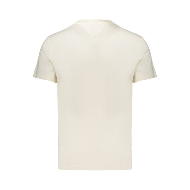 Tommy Hilfiger Bianco Cotton Men's T-Shirt