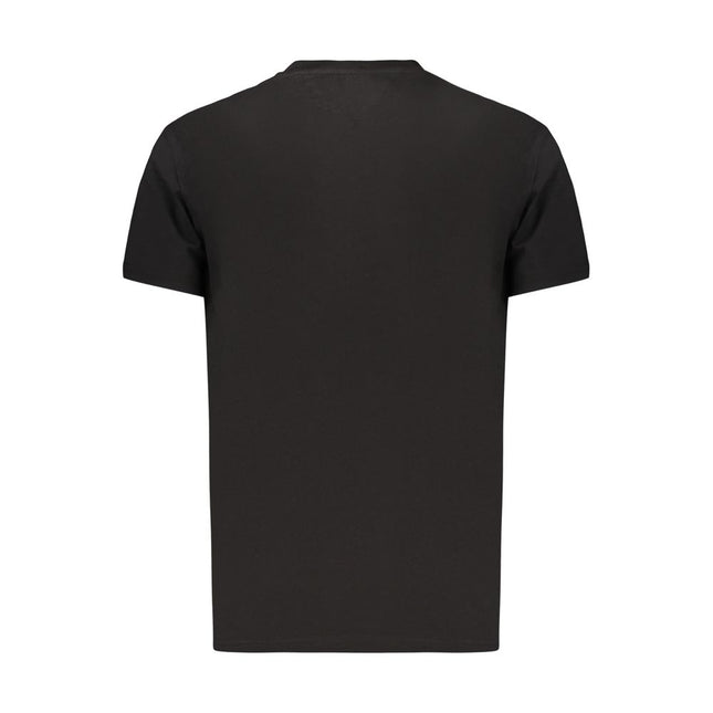 Tommy Hilfiger Black Cotton Mens T-Shirt