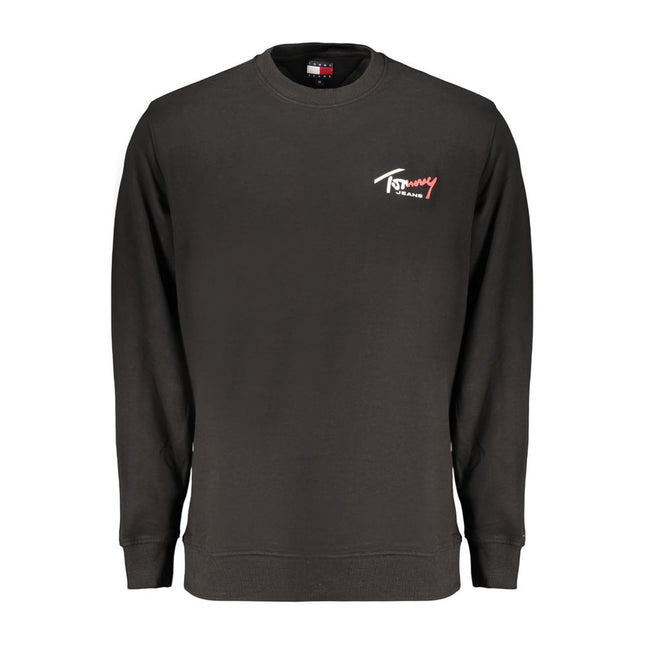 Tommy Hilfiger Black Cotton Men's Sweatshirt