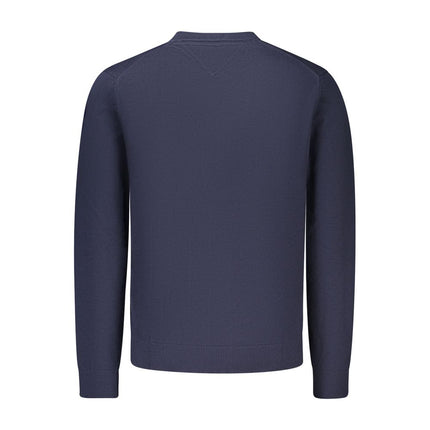 Tommy Hilfiger Blue Cotton Mens Knitwear