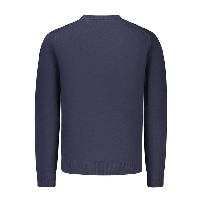 Tommy Hilfiger Blue Cotton Mens Knitwear