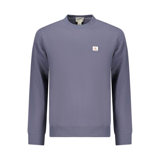 Calvin Klein Blue Cotton Men's Sweatshirt