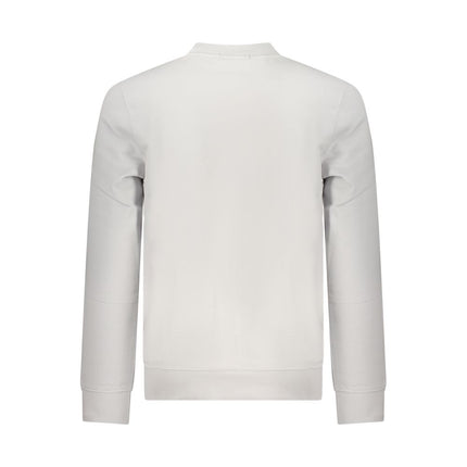Calvin Klein Gray Cotton Men Sweatshirt