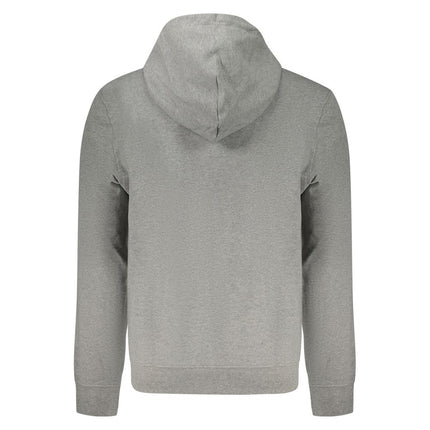 Calvin Klein Gray Cotton Men's Hoodie