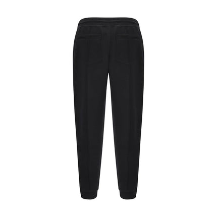 Brunello Cucinelli Black Cotton Joggers (Workout Pants)