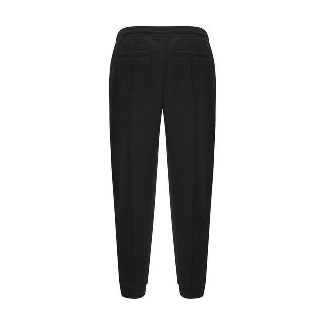 Brunello Cucinelli Black Cotton Joggers (Workout Pants)