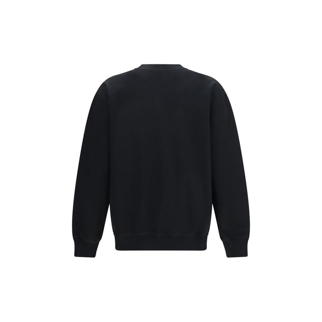 Balmain Black Cotton Sweatshirt