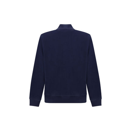 Brunello Cucinelli Blue Cotton Sweatshirt