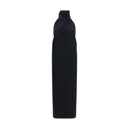 Khaite Black Polyester Cocktail Dress