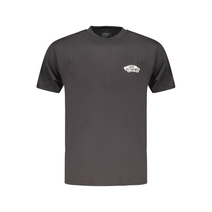 Vans Black Cotton Men's T-Shirt