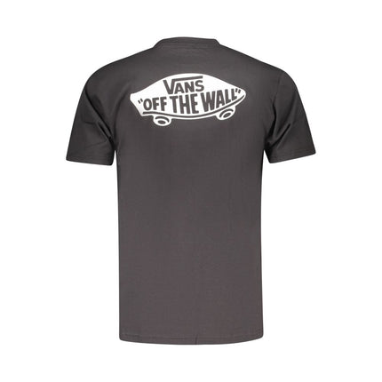 Vans Black Cotton Men's T-Shirt
