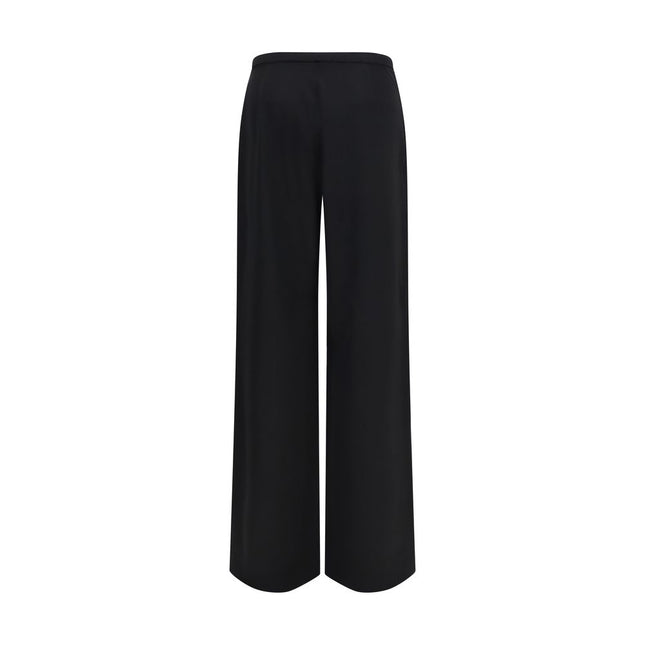 Gucci Black Wool Oves Aries Casual Pants