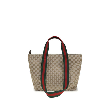 Gucci Beige Polyester Shoulder Bag