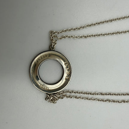 Tiffany & Co. TIFFANY & CO. Silver Bracelet with Double Chain