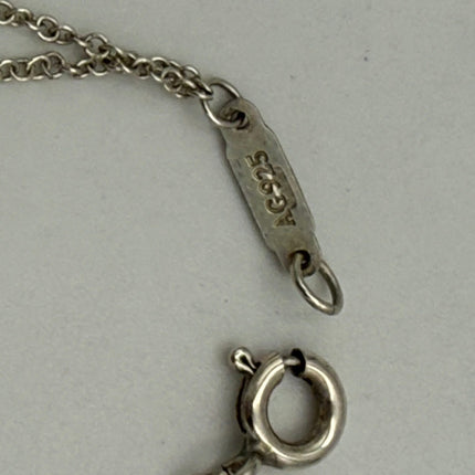 Tiffany & Co. TIFFANY & CO. Silver Bracelet with Double Chain
