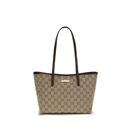 Gucci Beige Polyester Shoulder Bag