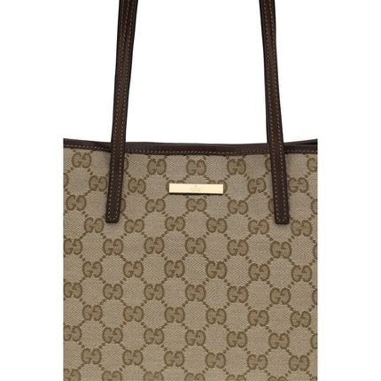 Gucci Beige Polyester Shoulder Bag