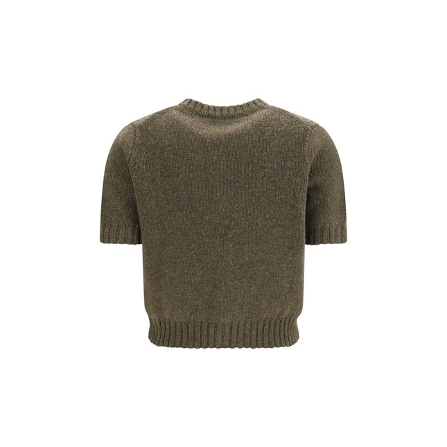 Khaite Bicolor Cashmere Cardigan