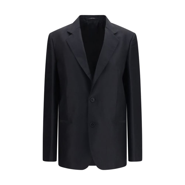 Gucci Black Silk Jacket