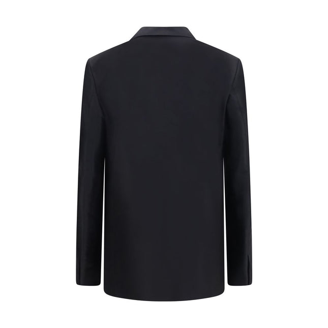 Gucci Black Silk Jacket